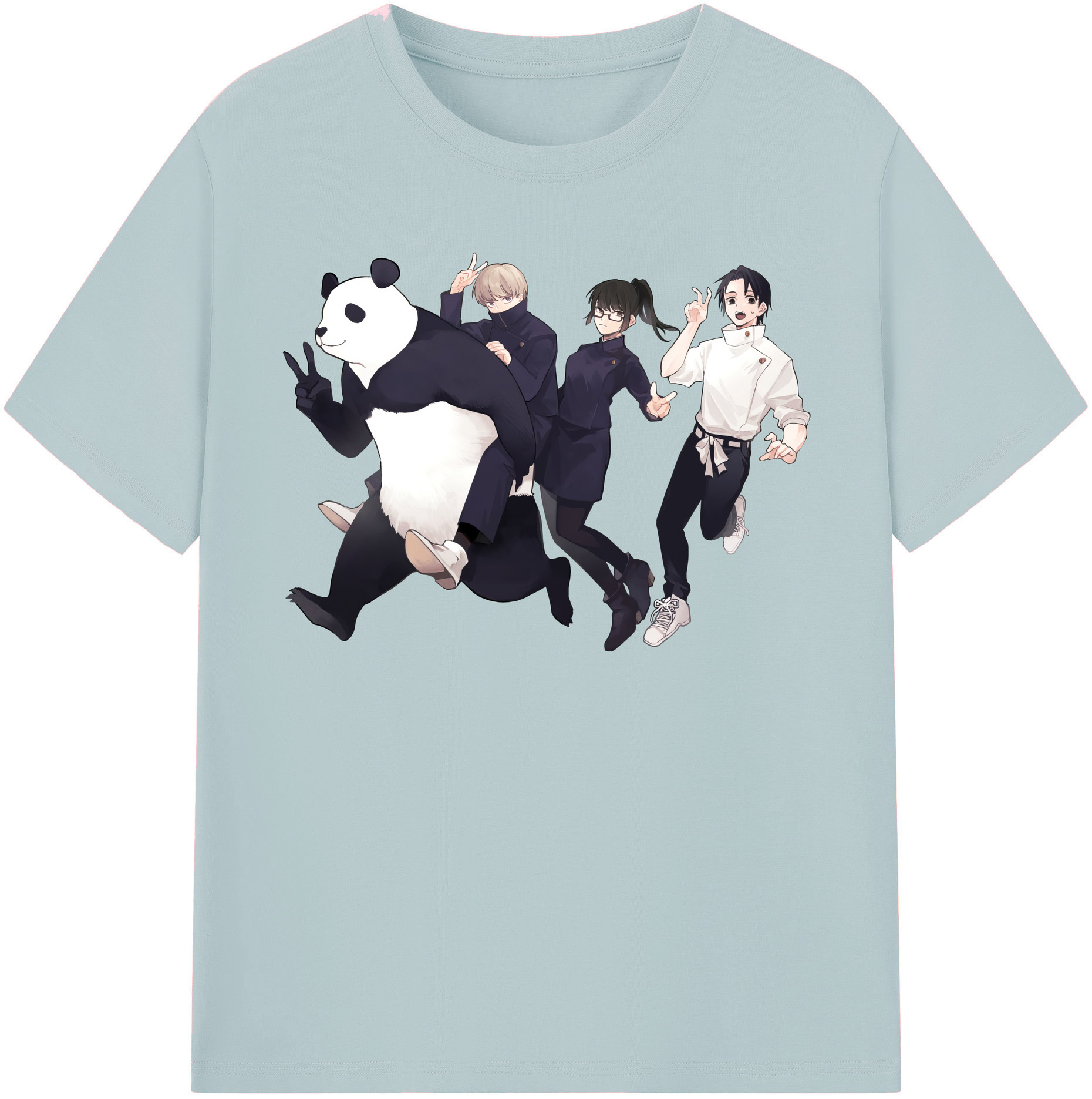 （画像用） 呪術廻戦 Jujutsu Kaisen 綿100％半袖Tシャツ（フロントプリント）